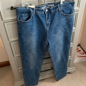 Zig Zag Stripe Skinny Jean. 22. New!